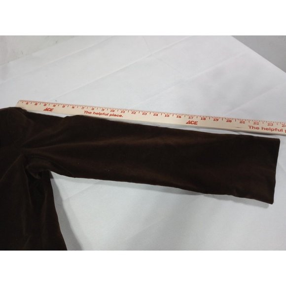 Vintage 70s Sears JR Bazaar Women's Cotton Blazer Jacket JR Size 9 Velvet Feel - Picture 7 of 10